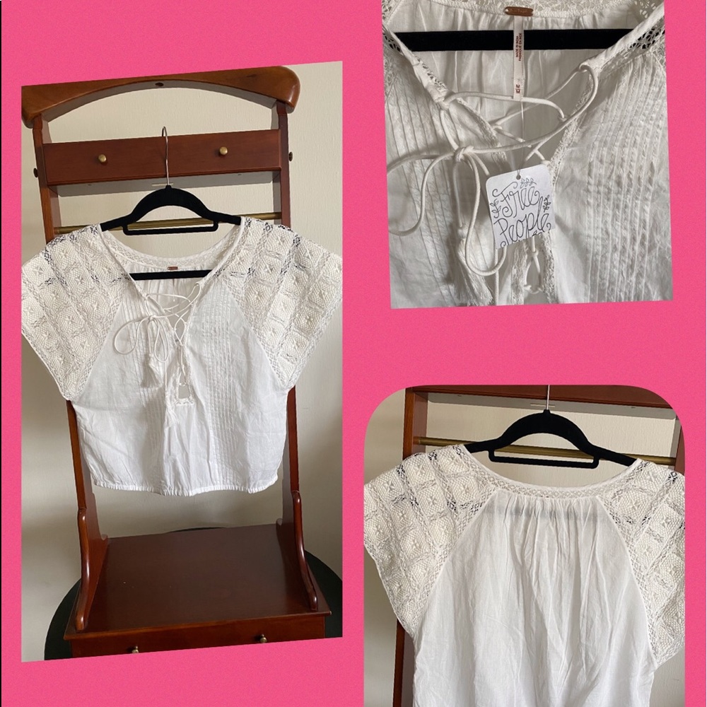 🌟💓👚NWT Free People cotton shirt size M